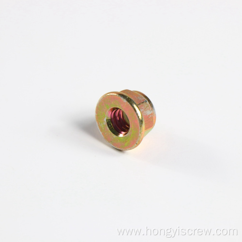 Serrated Metric Hexagonal Nut With Collar